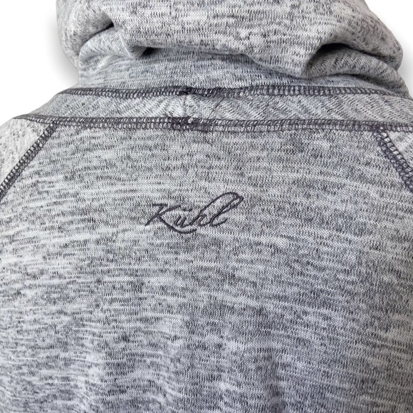 Kuhl Pullover Sweatshirt Cowl Neck Long Sleeve Light Grey Size Small - Picture 6 of 7
